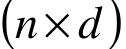 ( )dn×