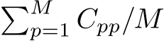 �Mp=1 Cpp/M