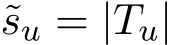 su = | �Tu|