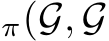 π(G, �G