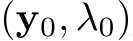  (y0, λ0)