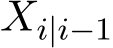 Xi|i−1