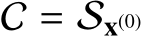  C = Sx(0)