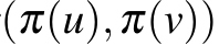 (π(u),π(v))