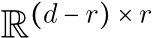  R(d − r) × r