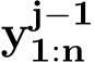  yj−11:n 