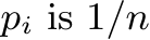  pi is 1/n