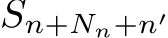  Sn+Nn+n′