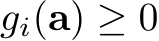  gi(a) ≥ 0