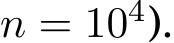 n = 104).