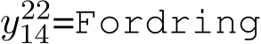  y2214=Fordring