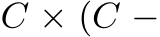  C × (C −