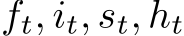  ft, it, st, ht