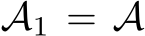  A1 = A