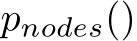  pnodes()