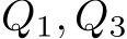  Q1, Q3