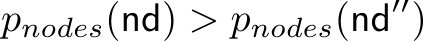  pnodes(nd) > pnodes(nd′′)