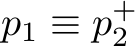 p1 ≡ p+2
