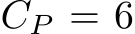  CP = 6