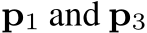  p1 and p3