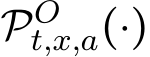  POt,x,a(⋅)