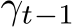  γt−1