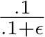 .1.1+ϵ