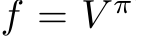  f = V π′