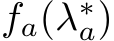  fa(λ∗a)