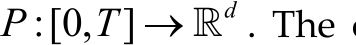 :[0, ] dP T   .  The 