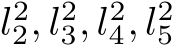  l22, l23, l24, l25