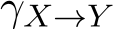  γX→Y