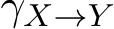  γX→Y