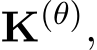  K(θ),