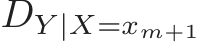  DY |X=xm+1