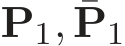  P1, ¯P1