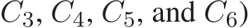  C3, C4, C5, and C6)