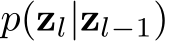  p(zl|zl−1)