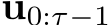  u0:τ−1