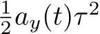 12ay(t)τ 2