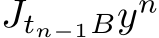  Jtn−1Byn