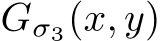  Gσ3(x, y)