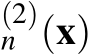 (2)n (x)