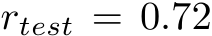  rtest = 0.72