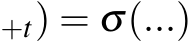 +t) = σ(...)