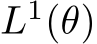  L1(θ)