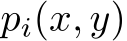  pi(x, y)