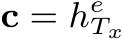 c = heTx