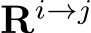  Ri→j