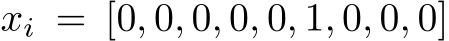 xi = [0, 0, 0, 0, 0, 1, 0, 0, 0]